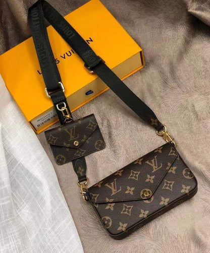 LOUIS VUITTON FELICIE STRAP & GO STYLISH BAG FOR WOMEN