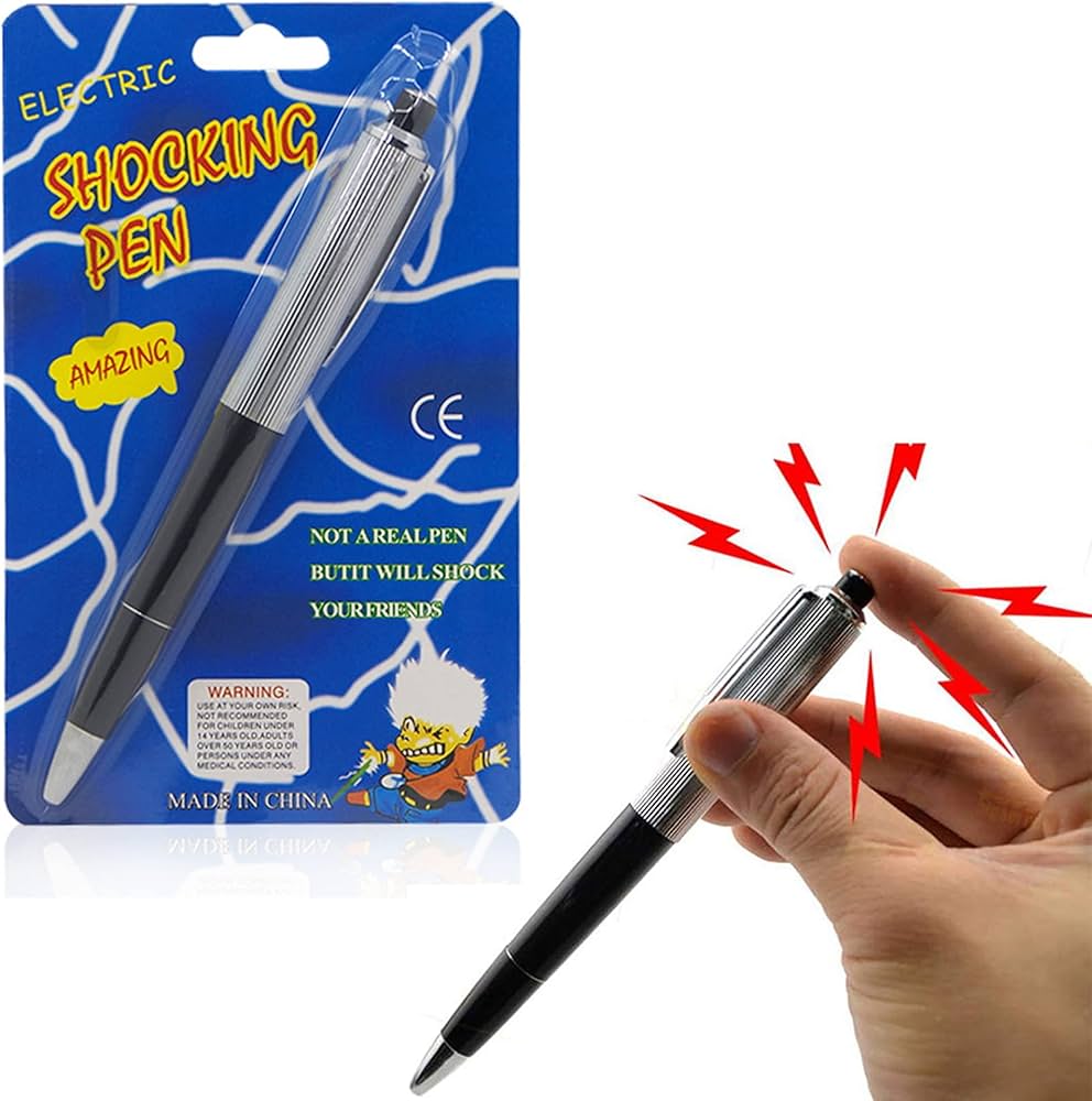 SAFE ELECTRIC SHOCK PEN, FUNNY TOY