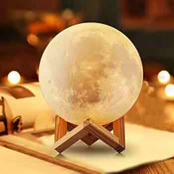 3D MOON LAMP WARM LILGHT